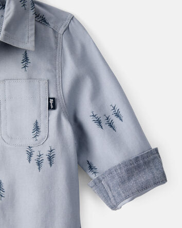 Bébé garçon - Cache-couche tissé stylé – Bleu, 