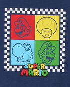 Enfant Pyjama 2 pièces décontracté imprimé de Super Mario BrosMC, image 2 sur 4 diapositives