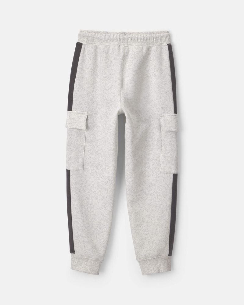 Boys Fleece Pants - Gray, image 2 of 5 slides