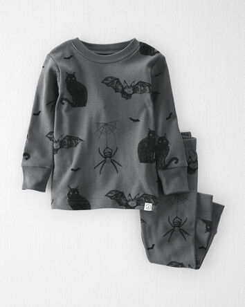 B&eacute;b&eacute; - Pyjamas 2 pi&egrave;ces en coton biologique &agrave; motif cr&eacute;ature effrayante, 