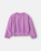 Girls Long-Sleeve Top - Purple, image 1 of 3 slides