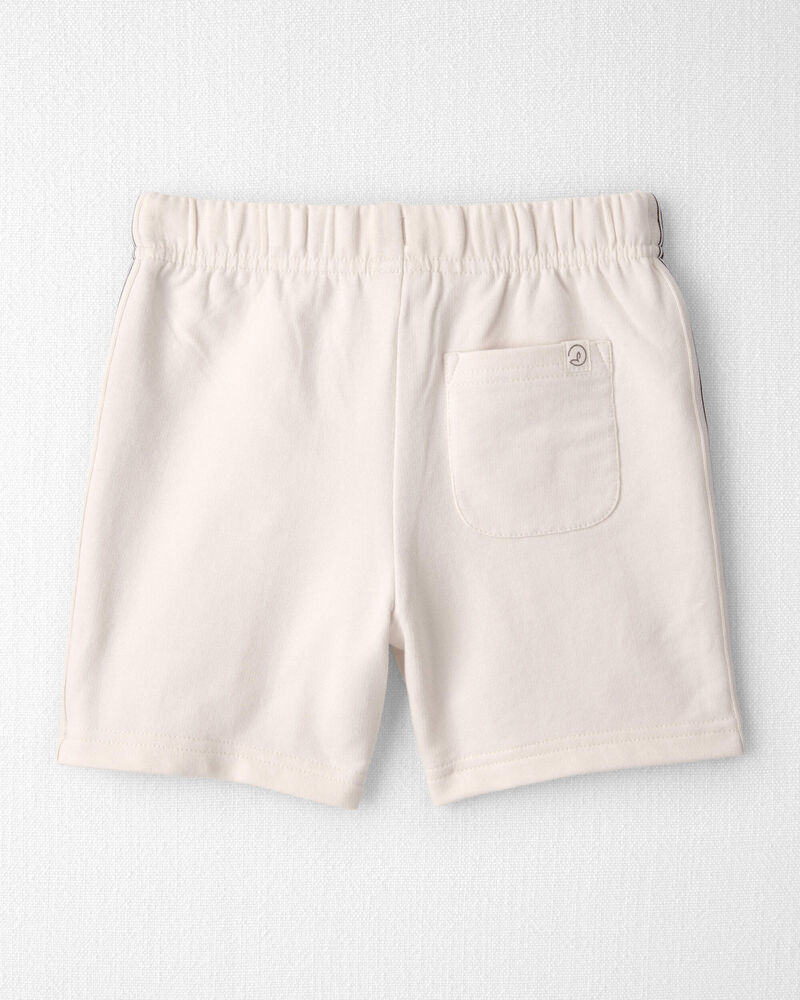 Tout-petit - Ensemble 2 pi&egrave;ces haut et short en jersey bouclette de coton biologique, image 5 sur 5 diapositives