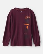 Boys Racing Long-Sleeve Graphic Tee - Red, image 1 of 3 slides