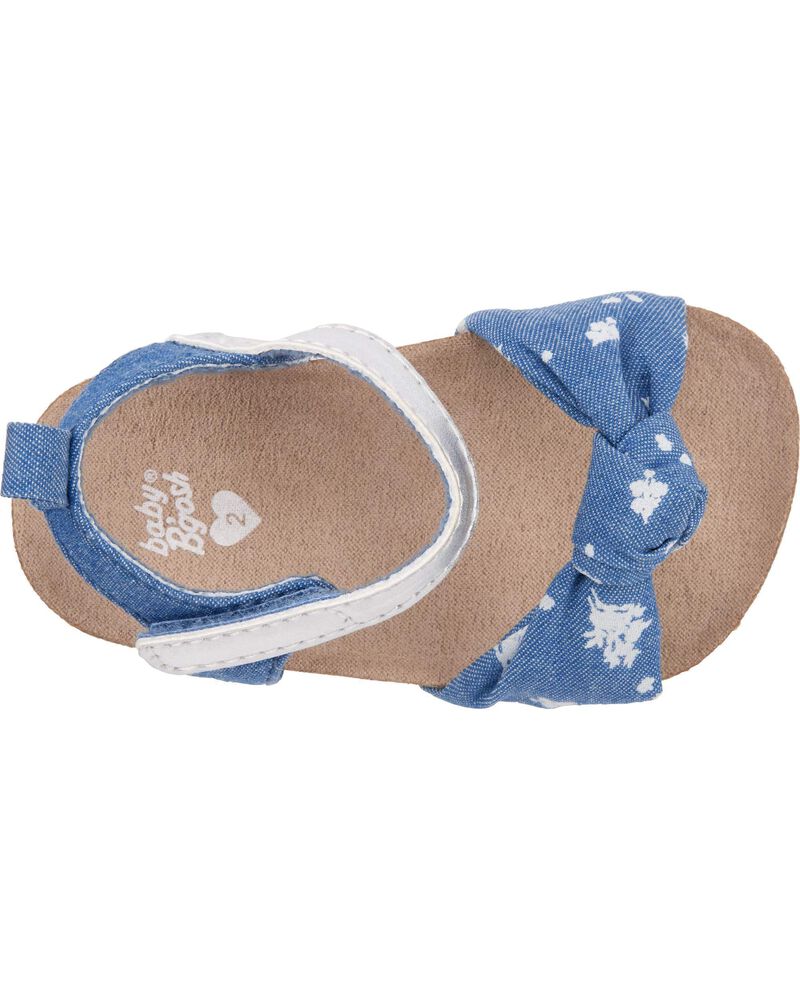 Bébé Sandales en chambray, image 4 sur 7 diapositives