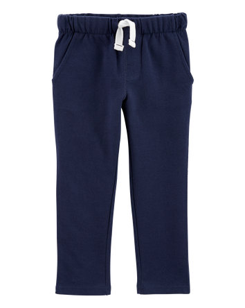 Pull-On French Terry Pants, 