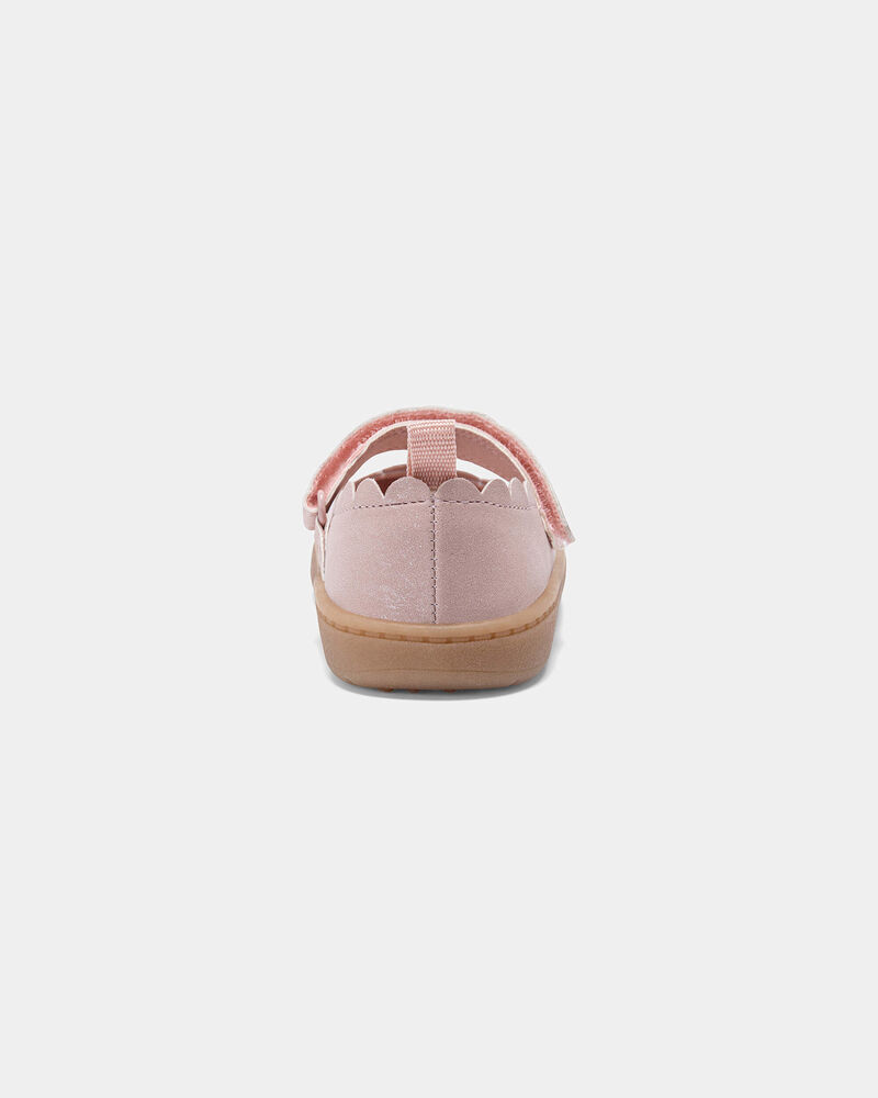 Baby Girl Every Step&reg; First Walker Dress Shoes - Pink, image 3 of 6 slides