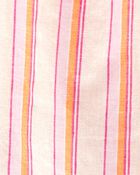 2-Piece Striped Top & Chambray Shorts, image 2 of 3 slides