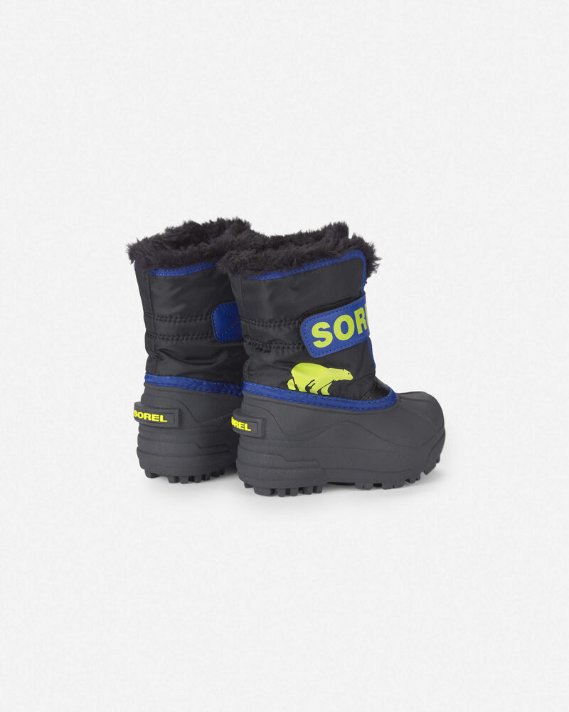 Gar&ccedil;ons - Bottes d'hiver Snow Commander&trade; SOREL - Noir, image 2 sur 3 diapositives