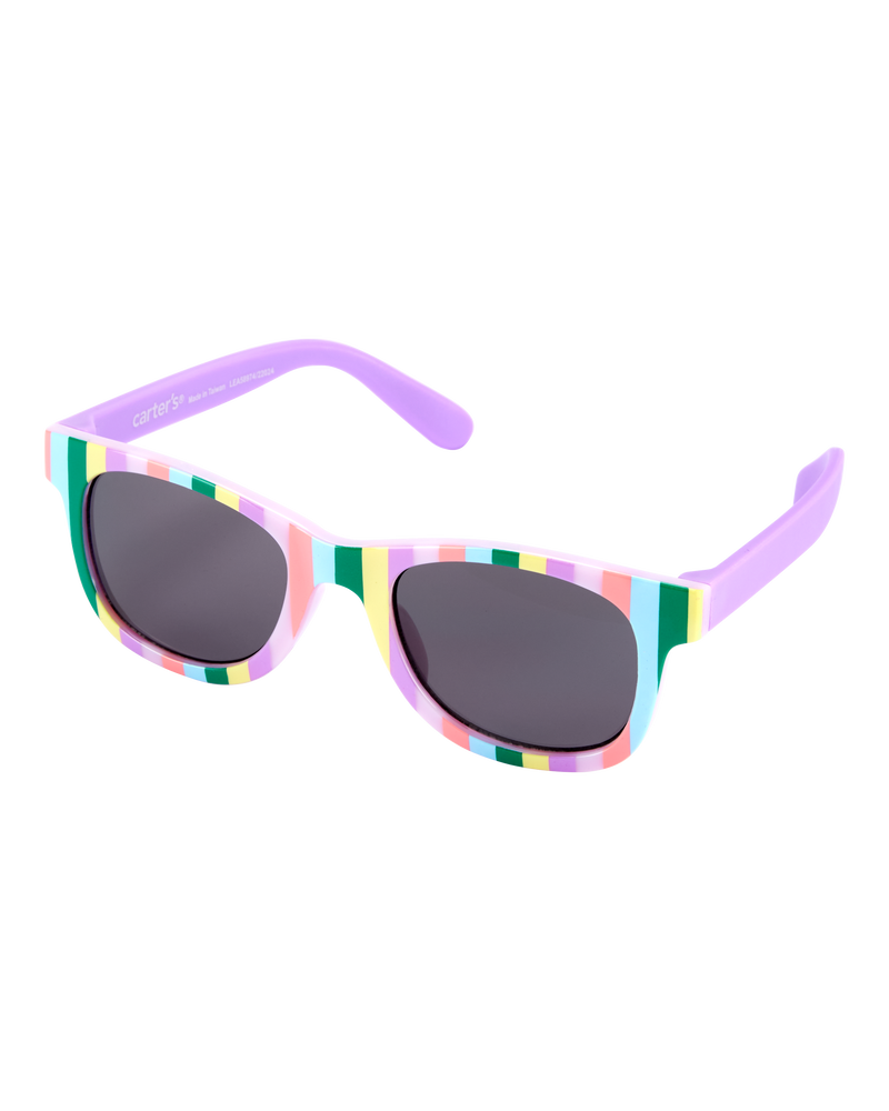 Baby Striped Classic Sunglasses - Purple, image 1 of 1 slides