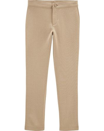 Enfant Pantalon d'uniforme scolaire en ponte, 