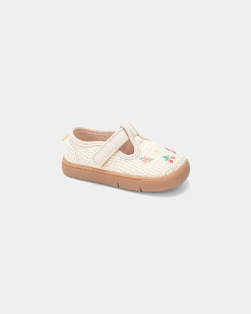 B&eacute;b&eacute; fille - Chaussures d&eacute;contract&eacute;es Every Step&reg; &agrave; fleurs - Kaki, 
