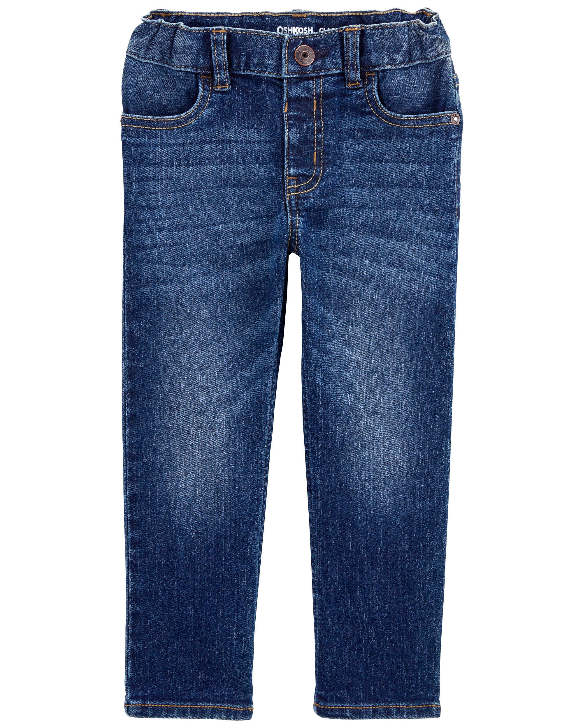 Blue Classic Jeans In Rail Tie True Blue Wash Carter s Oshkosh
