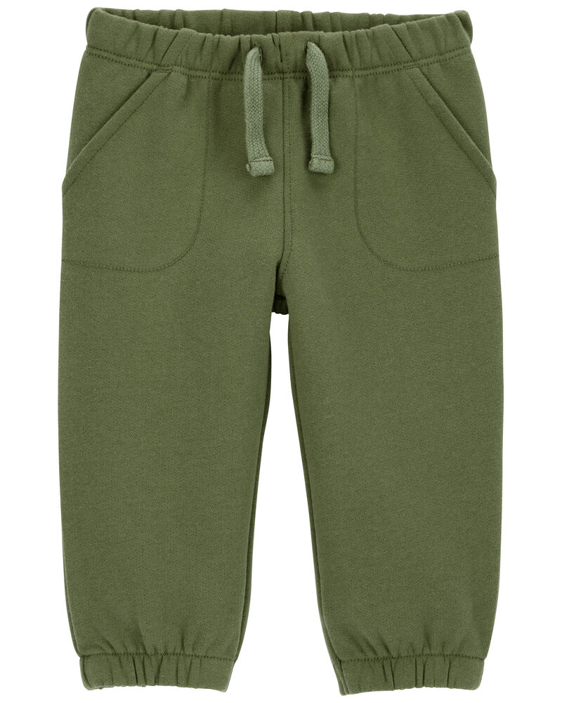 Baby 2-Pack Pull-On Fleece Pants, image 5 of 7 slides