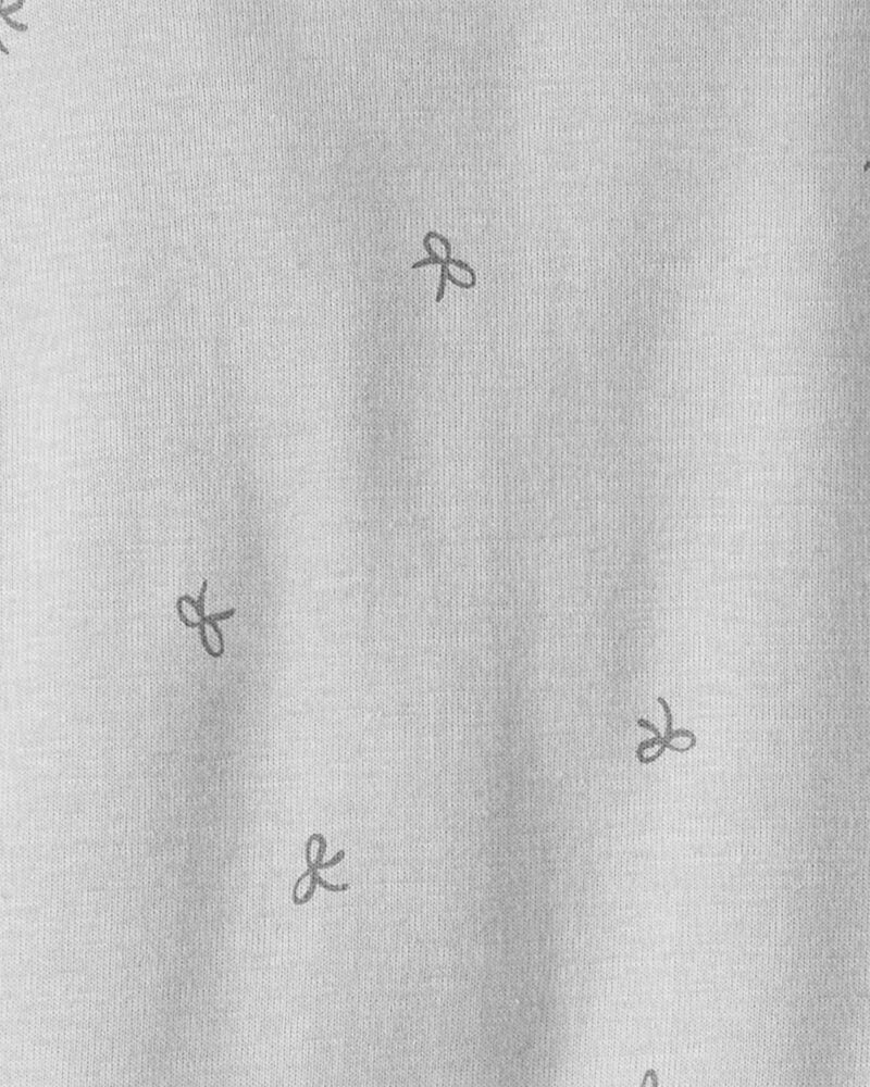 Toddler Organic Cotton Pyjamas Set in Bows, image 3 of 4 slides