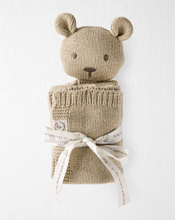 Baby Organic Cotton Bear Lovie, 