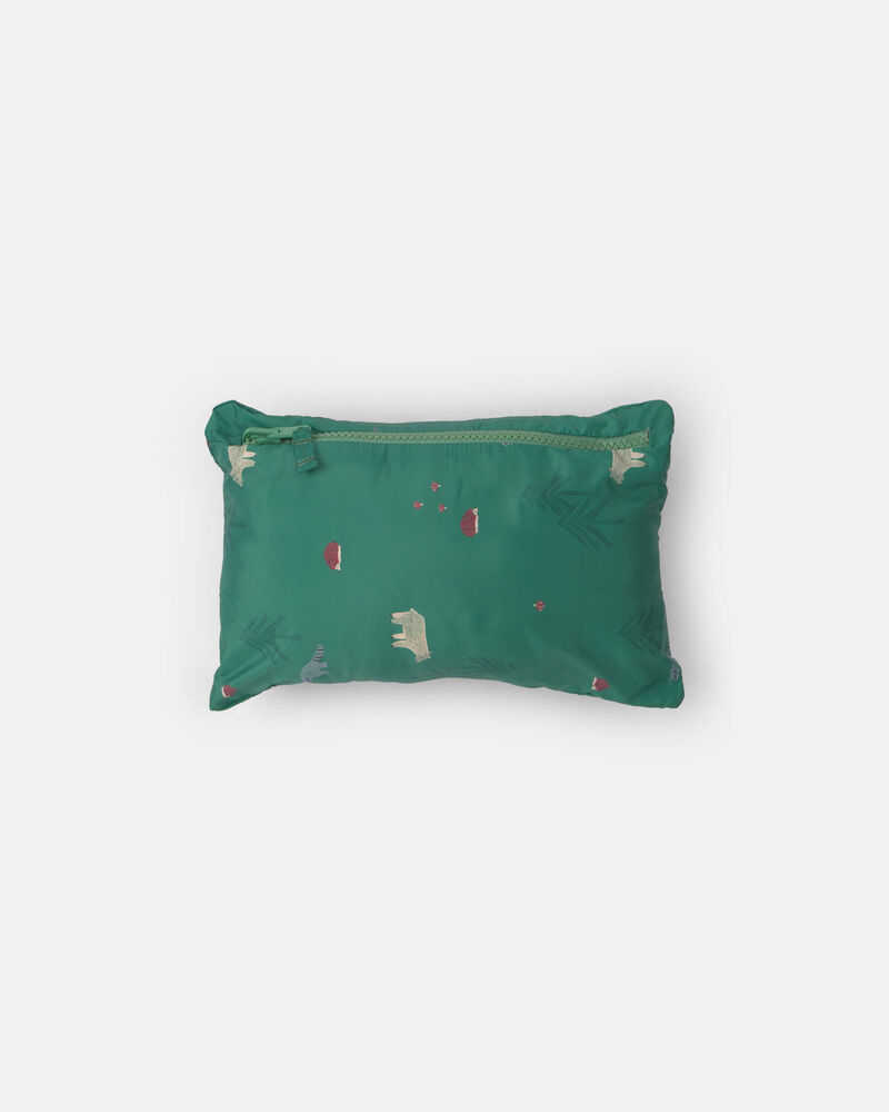 Boys Midweight Packable Puffer- Green
, image 3 of 4 slides