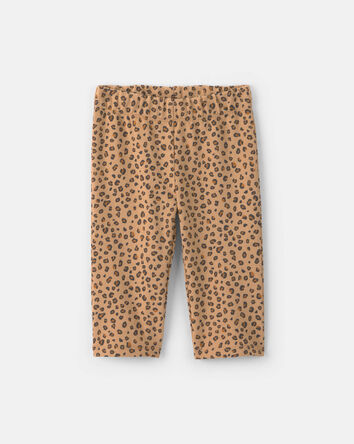 B&eacute;b&eacute; fille - Ensemble 3 pi&egrave;ces &agrave; superposer en tissu bouclette &agrave; motif l&eacute;opard , 
