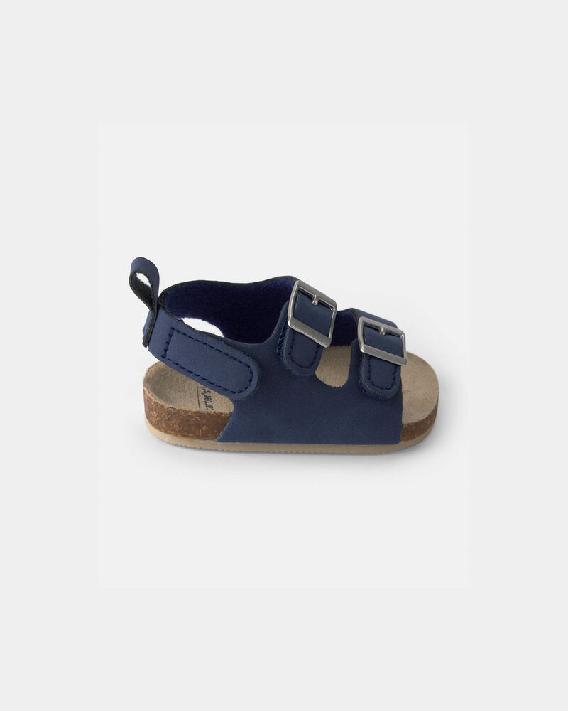 B&eacute;b&eacute; gar&ccedil;on - Sandales - Bleu marine, image 2 sur 6 diapositives