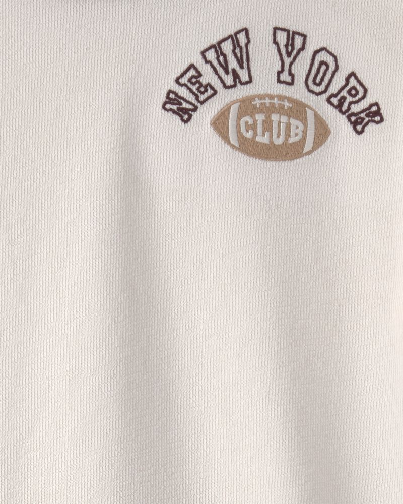 Gar&ccedil;ons - T-shirt &agrave; imprim&eacute; New York - Cr&egrave;me, image 2 sur 3 diapositives