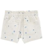 Paperbag Denim Shorts, image 2 of 2 slides