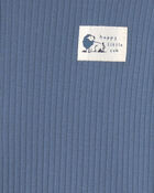Baby Boy 3-Piece Safari Layering Set - Blue/Cream, image 3 of 5 slides