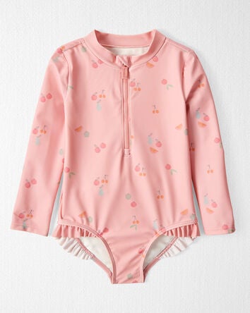 Toddler Recycled Ruffle Swimsuit, 