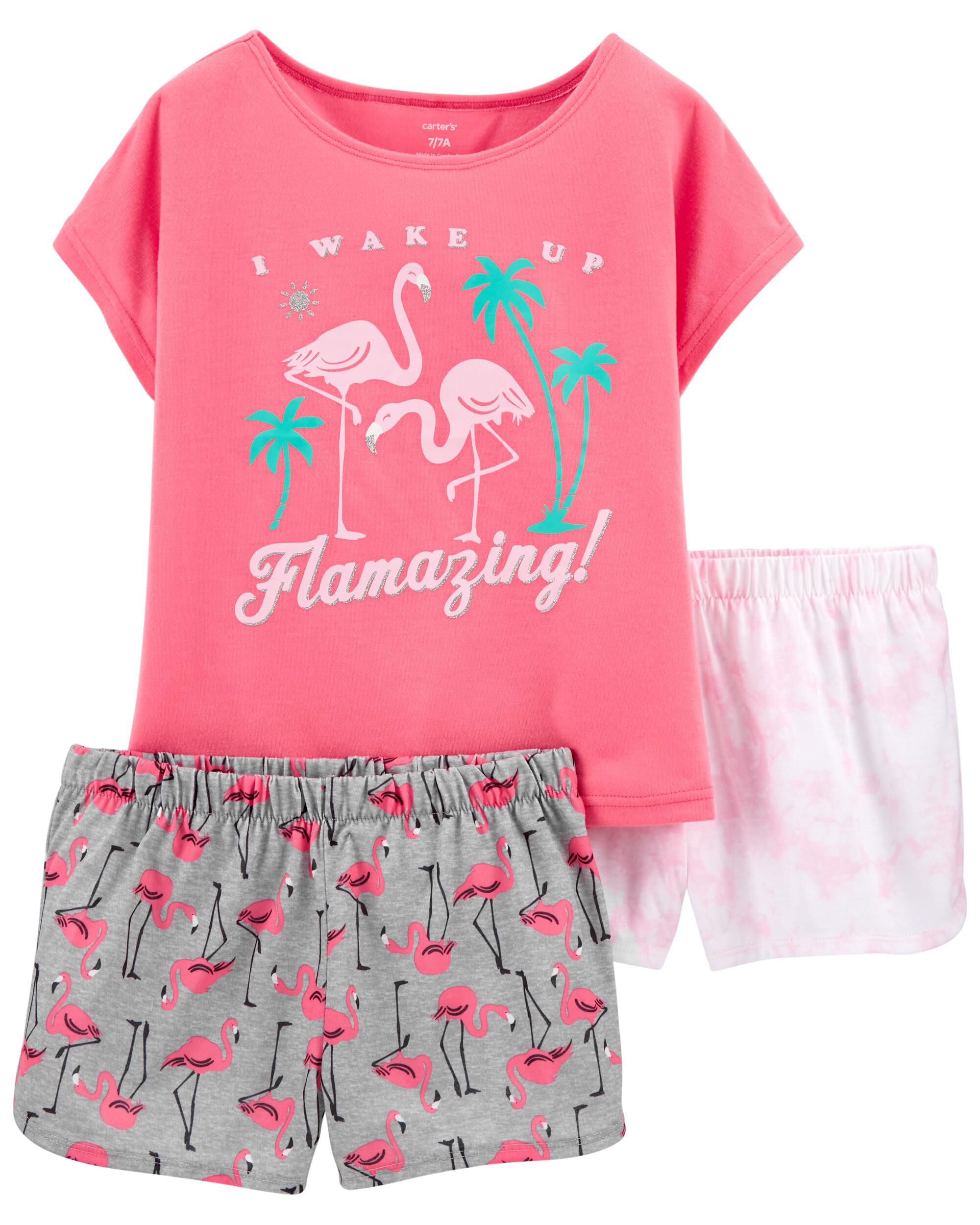 Carters shop flamingo pajamas