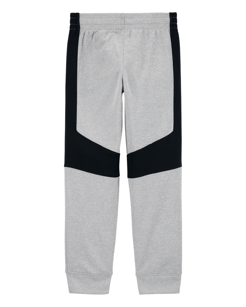 Kid Colourblock Active Mesh Pants - Grey, image 2 of 4 slides