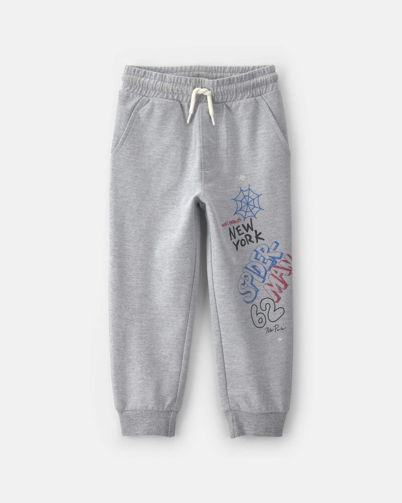 Tout-petit gar&ccedil;on - Pantalon de jogging Spider-Man de &copy;Marvel &laquo;New York&raquo; - Gris, image 1 sur 3 diapositives