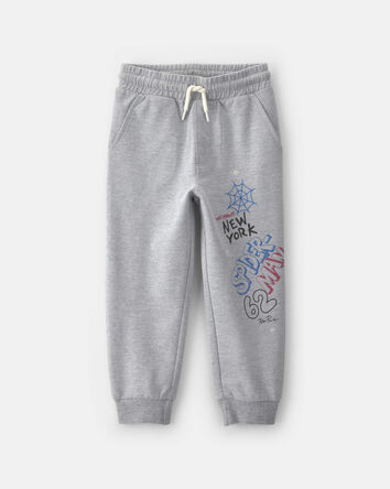 Tout-petit gar&ccedil;on - Pantalon de jogging Spider-Man de &copy;Marvel &laquo;New York&raquo; - Gris, 