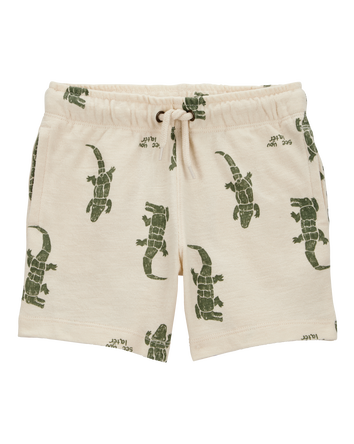 Bébé Short à enfiler imprimé alligator, 
