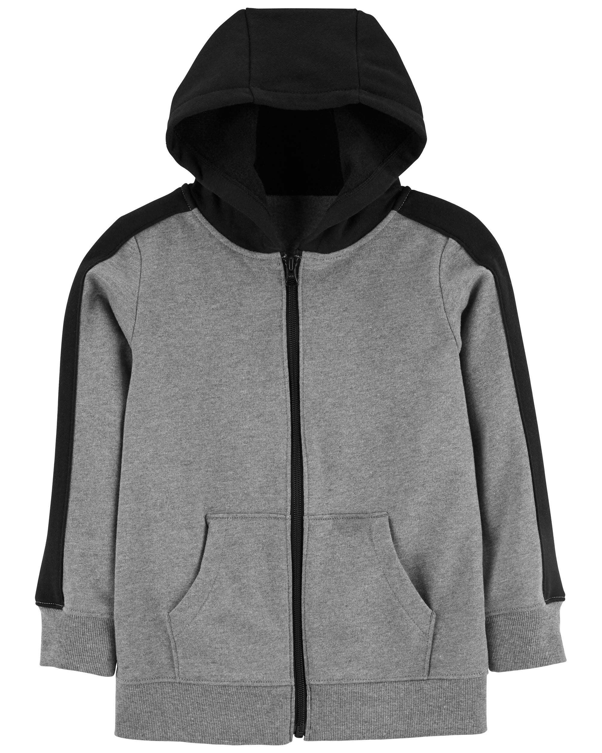 Navy Zip Up French Terry Hoodie Carter s Oshkosh Canada