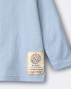 Tout-petit - T-shirt d&eacute;contract&eacute; &agrave; manches longues &laquo;I Feel&raquo; - Bleu, image 6 sur 6 diapositives