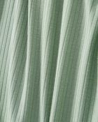 Bébé - Grenouillère PurelySoft à fermeture à glissière à 2 sens de couleur unie - Vert, image 3 sur 5 diapositives