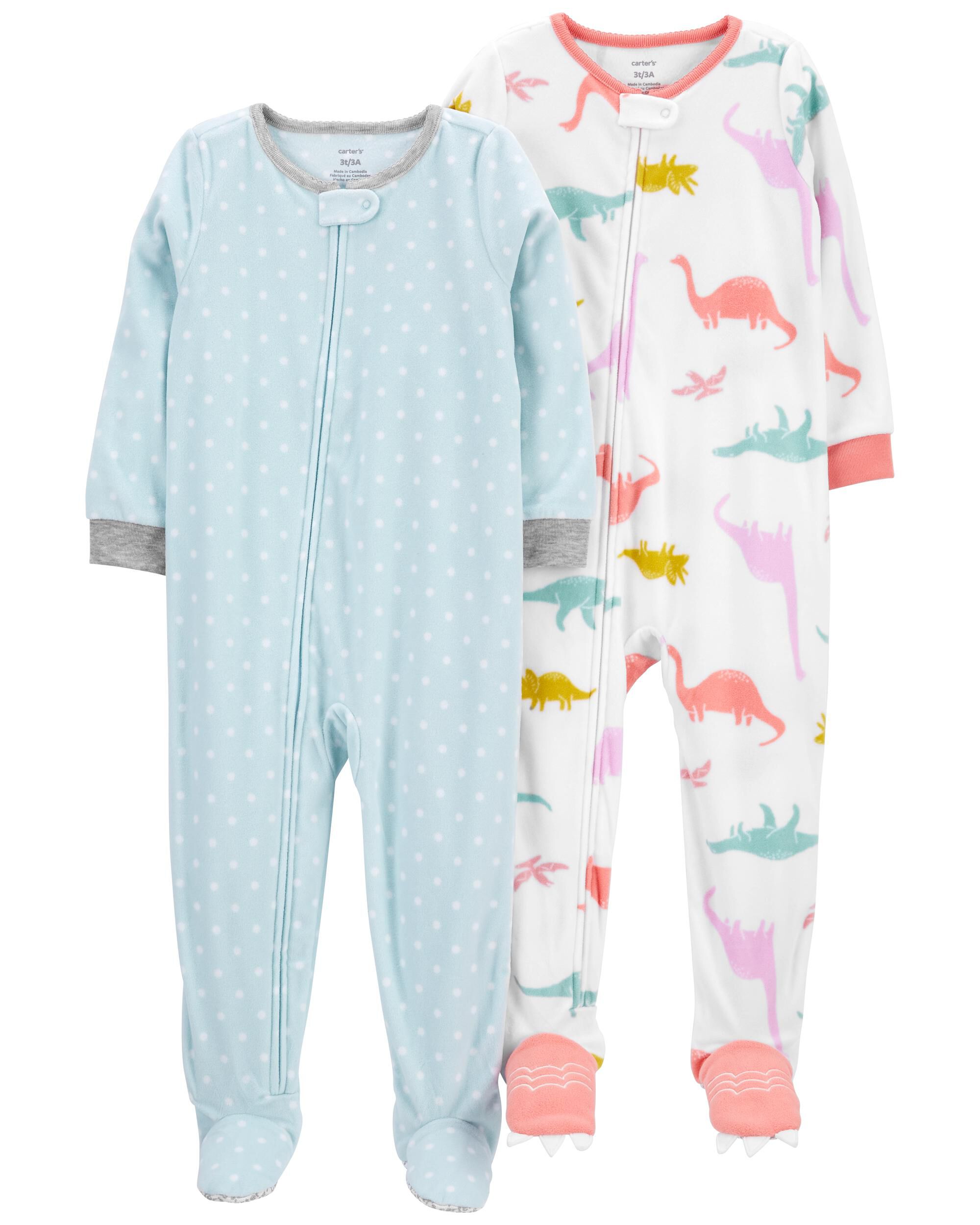 Baby girl fluffy pyjamas 2025