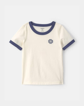 Toddler Boy OshKosh Clover Graphic Tee - Cream, 