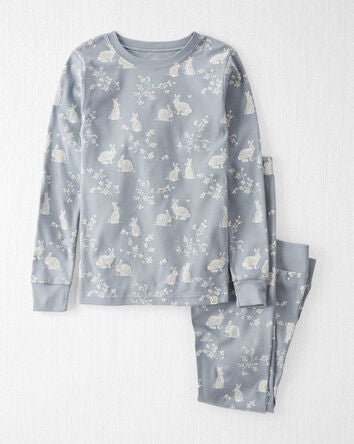 Kid 2-Piece Organic Cotton Pyjamas, 