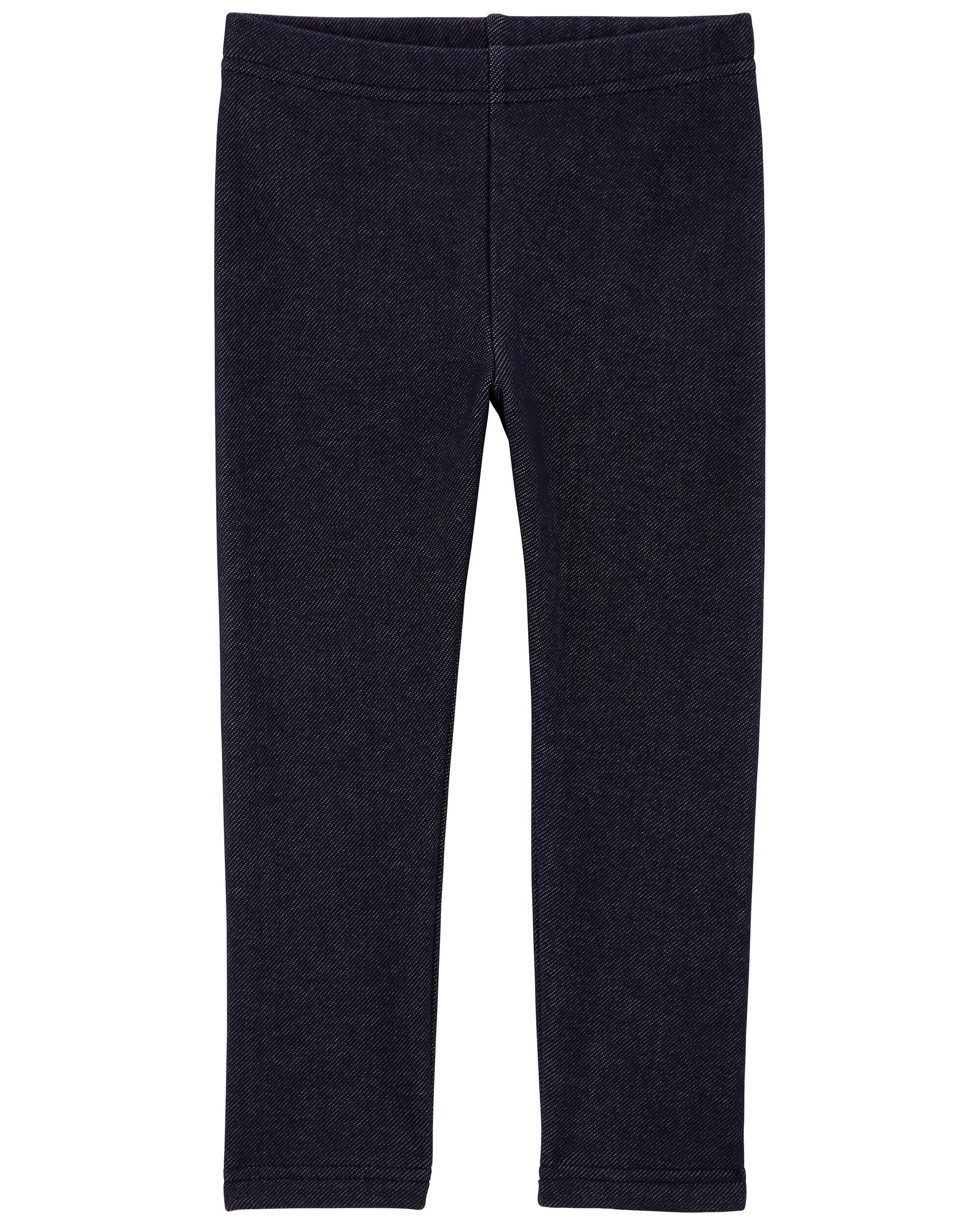 Navy Knit Denim Cozy Leggings Carter s Canada