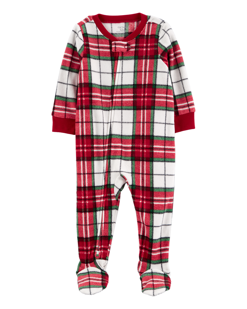 Baby fleece christmas pajamas on sale