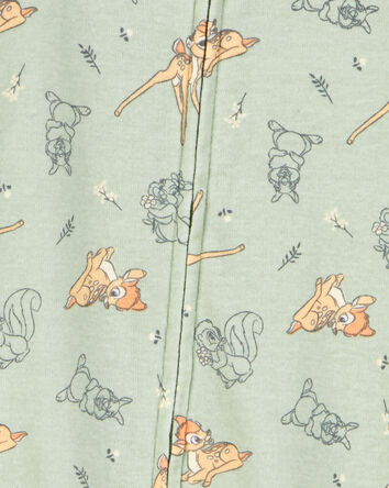 Baby Bambi Snug Fit Cotton Footie 1-Piece Pyjamas, 