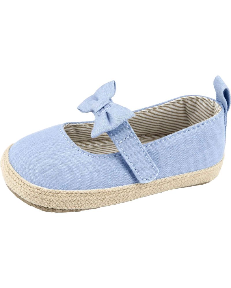 Bébé Chaussures Charles IX en chambray, image 6 sur 7 diapositives