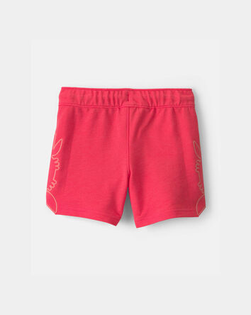 Toddler Boy Crab French Terry Shorts - Orange, 