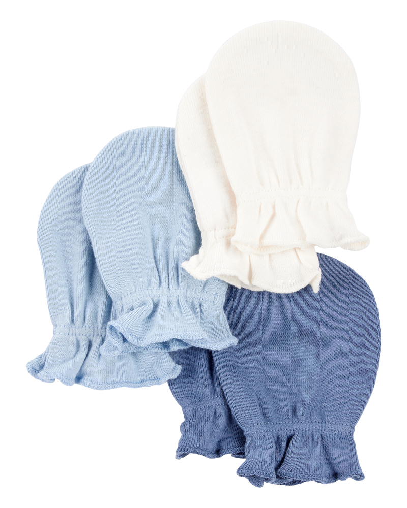 Baby 3-Pack Mitts, image 1 of 2 slides