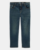 Kid Straight Jeans in Dark Rinse, image 1 of 4 slides