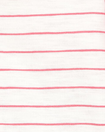 Baby 3-Piece Striped Outfit Set - Red, 