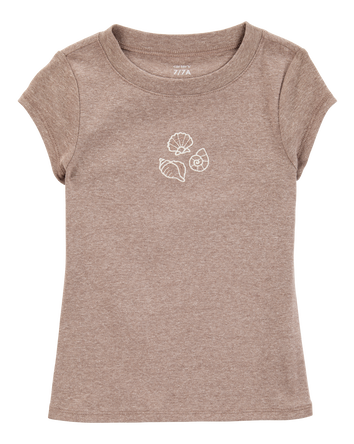 Enfant T-shirt imprimé coquillages, 