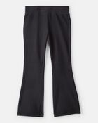 Girls Microfleece Flare Pants - Black, image 2 of 4 slides
