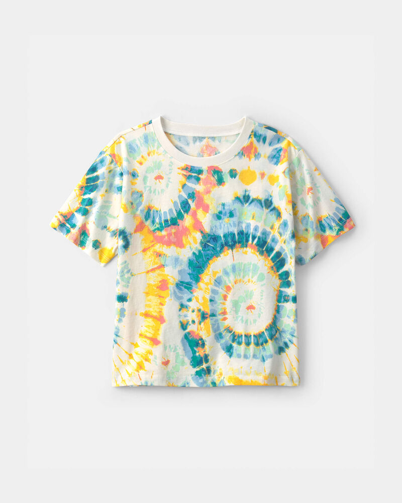 Gar&ccedil;ons - T-shirt teint sur n&oelig;uds, image 1 sur 2 diapositives