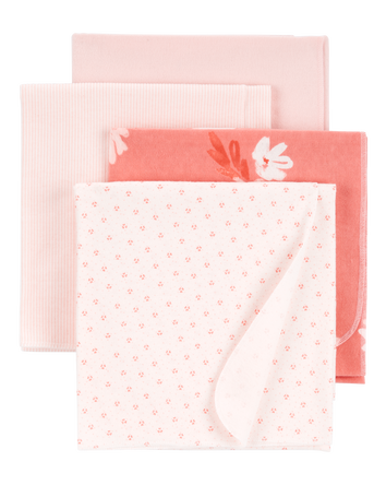 Baby 4-Pack Receiving Blankets, 