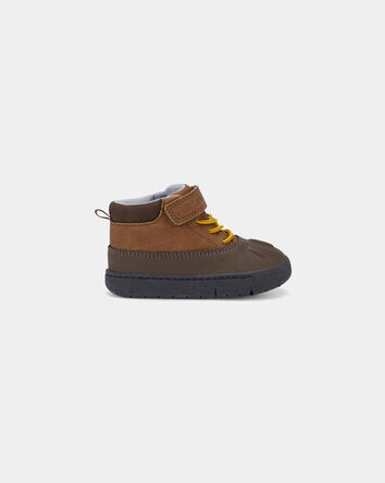 Baby Boy Every Step&reg; First Walker High Top Boot - Brown, 
